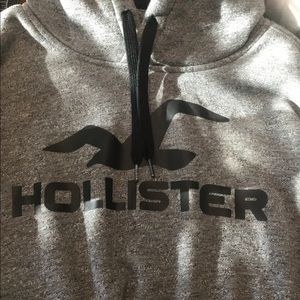 Grey Hollister sweatshirt